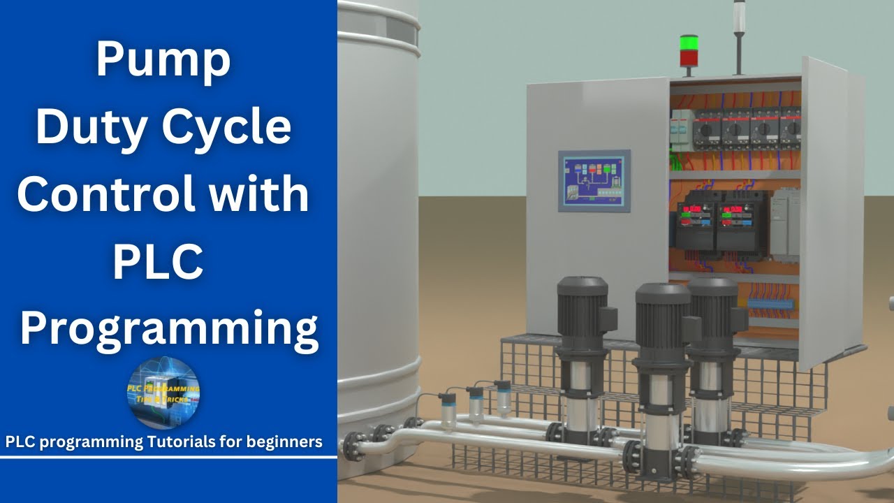 How to control multiple Pumps using PLC || Pump Duty Cycle