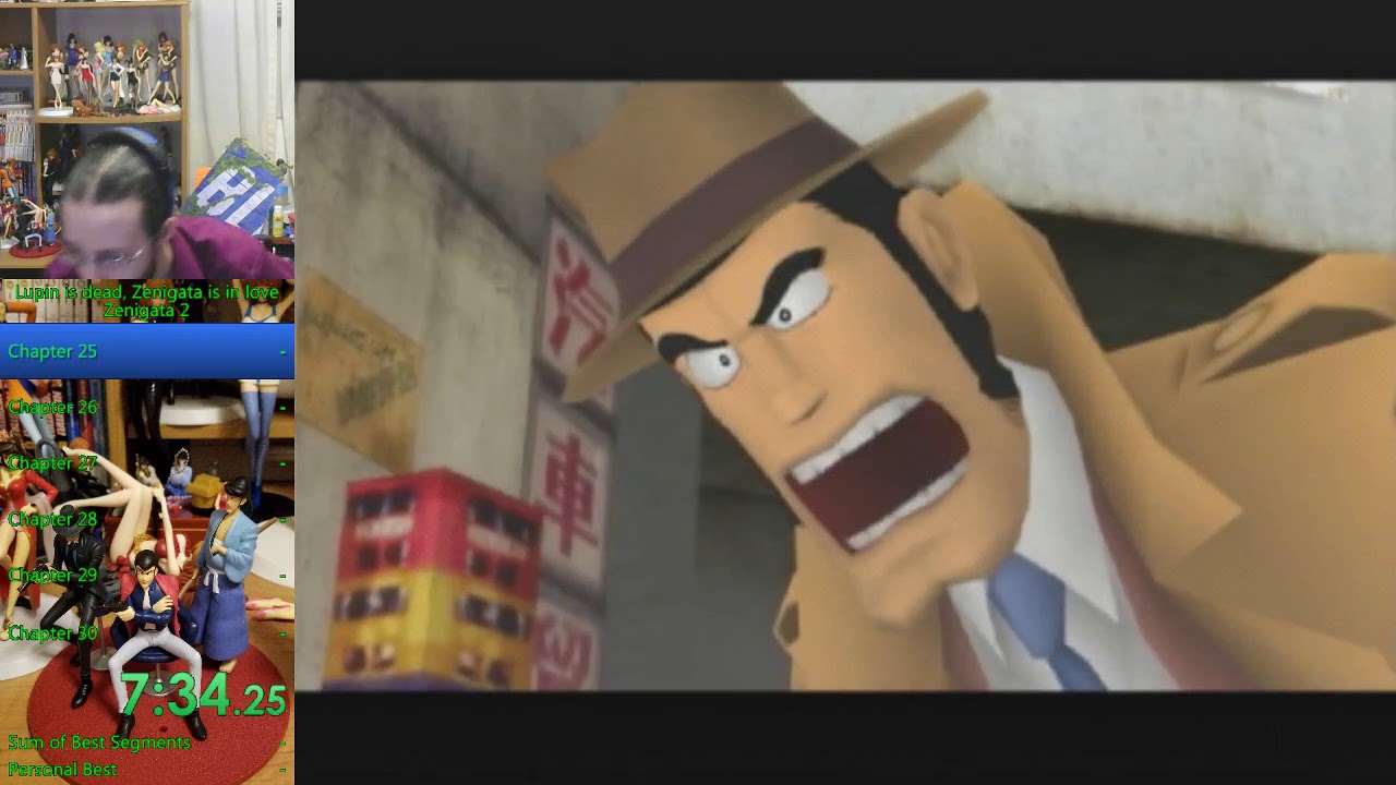 Lupin III: Lupin ni wa Shi wo, Zenigata ni wa Koi wo  Zenigata 2 RTA Speedrun [1:02:46.311] WR