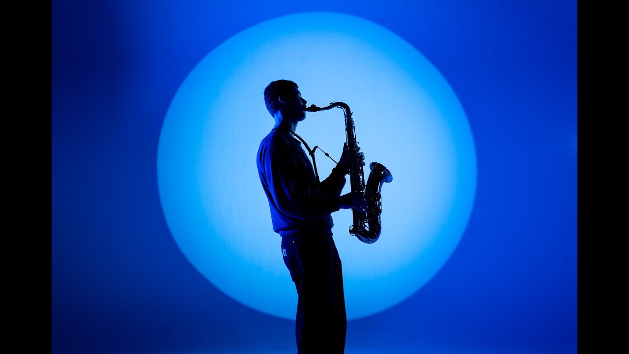 Nanlux Evoke 600C Lights x Ben Clogston Saxophonist at Mount Pleasant Studio