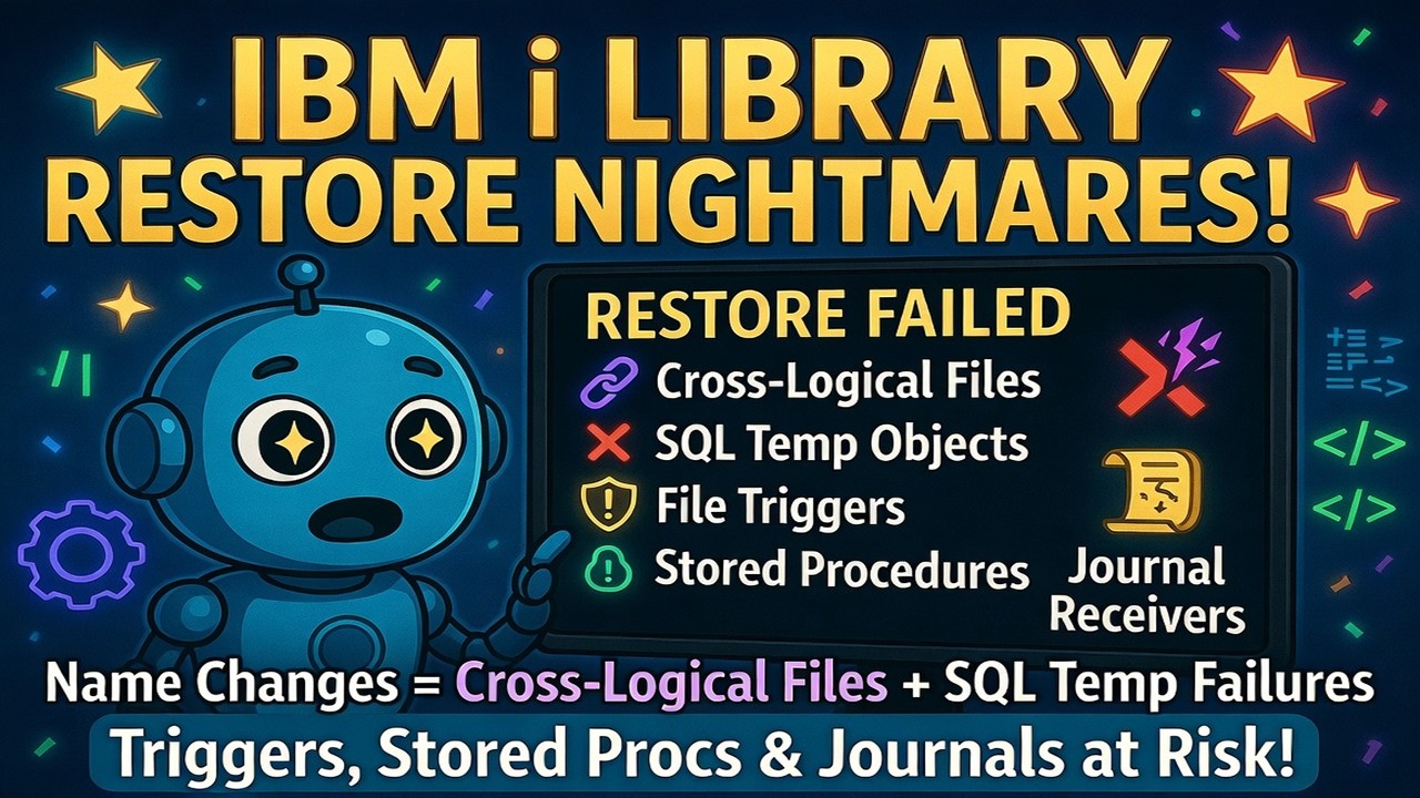 How to Restore IBM i Libraries