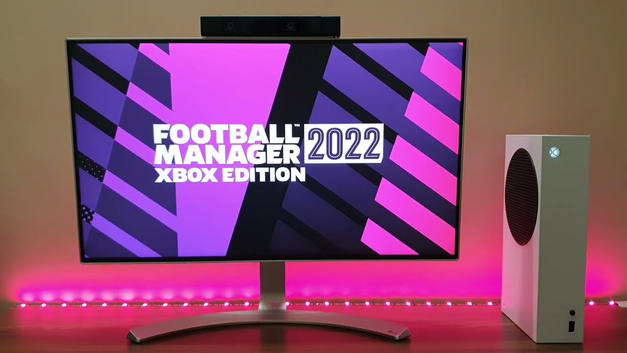 Football Manager 2022 Xbox Edition Gameplay (Xbox Series S)