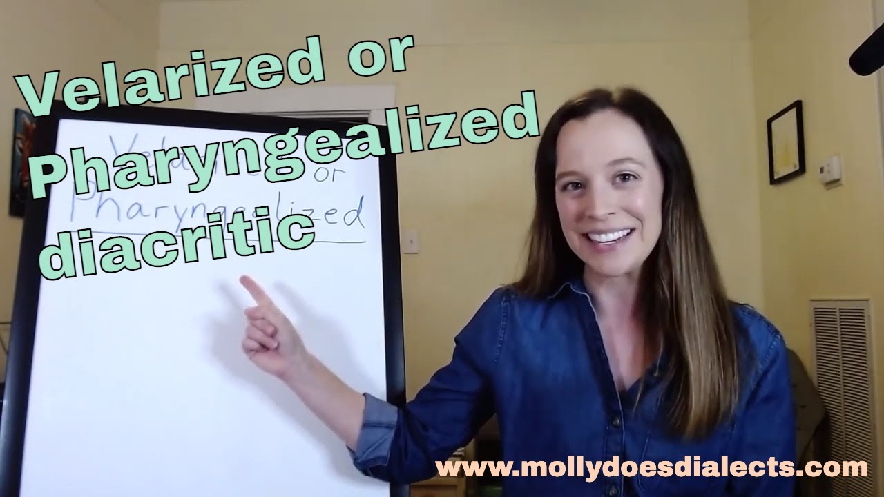 Velarized or Pharyngealized diacritic- IPA and IPAs