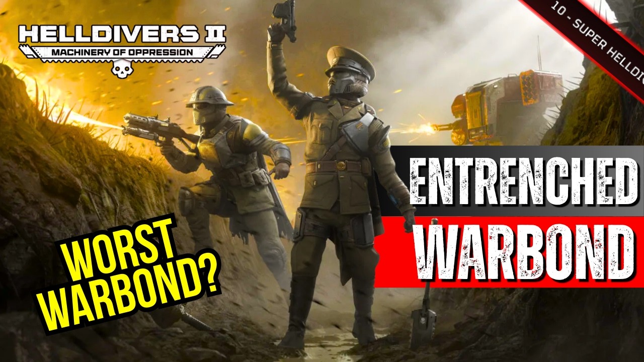 Entrenched Division Loadout, BRING A SHOVEL?! | Helldivers 2