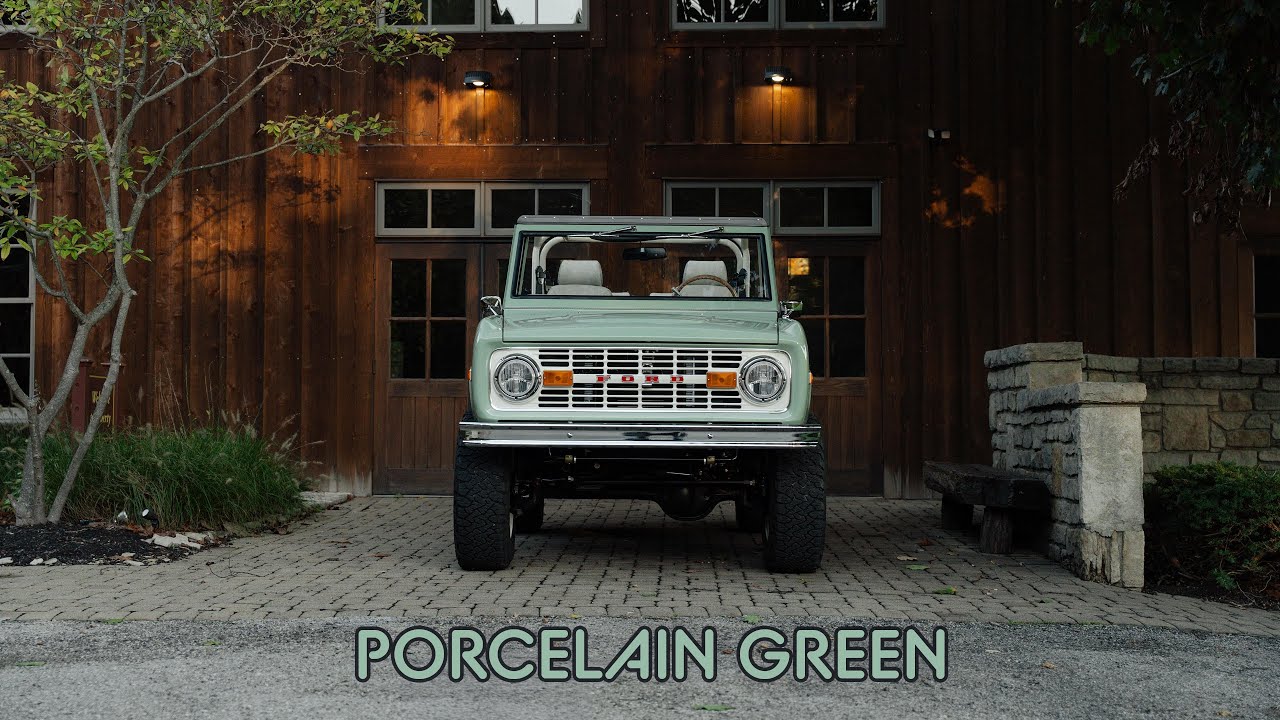 Classic Ford Broncos Presents - Porcelain Green