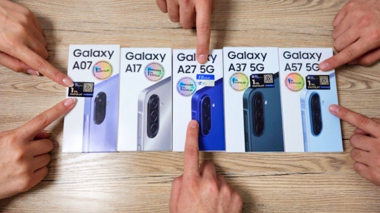 РАСПАКОВКА ВСЕХ SAMSUNG GALAXY A SERIES | НОВИНКИ 2026