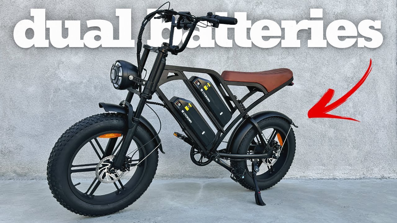 This Dual Battery eBike Is Crazy // CYCROWN CycHunter Review