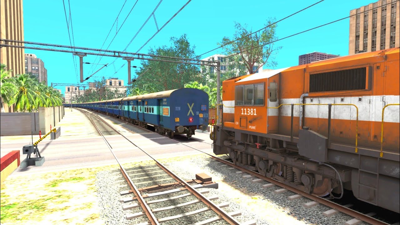 wdm3d copling icf train | train wala game | indian train simulator
