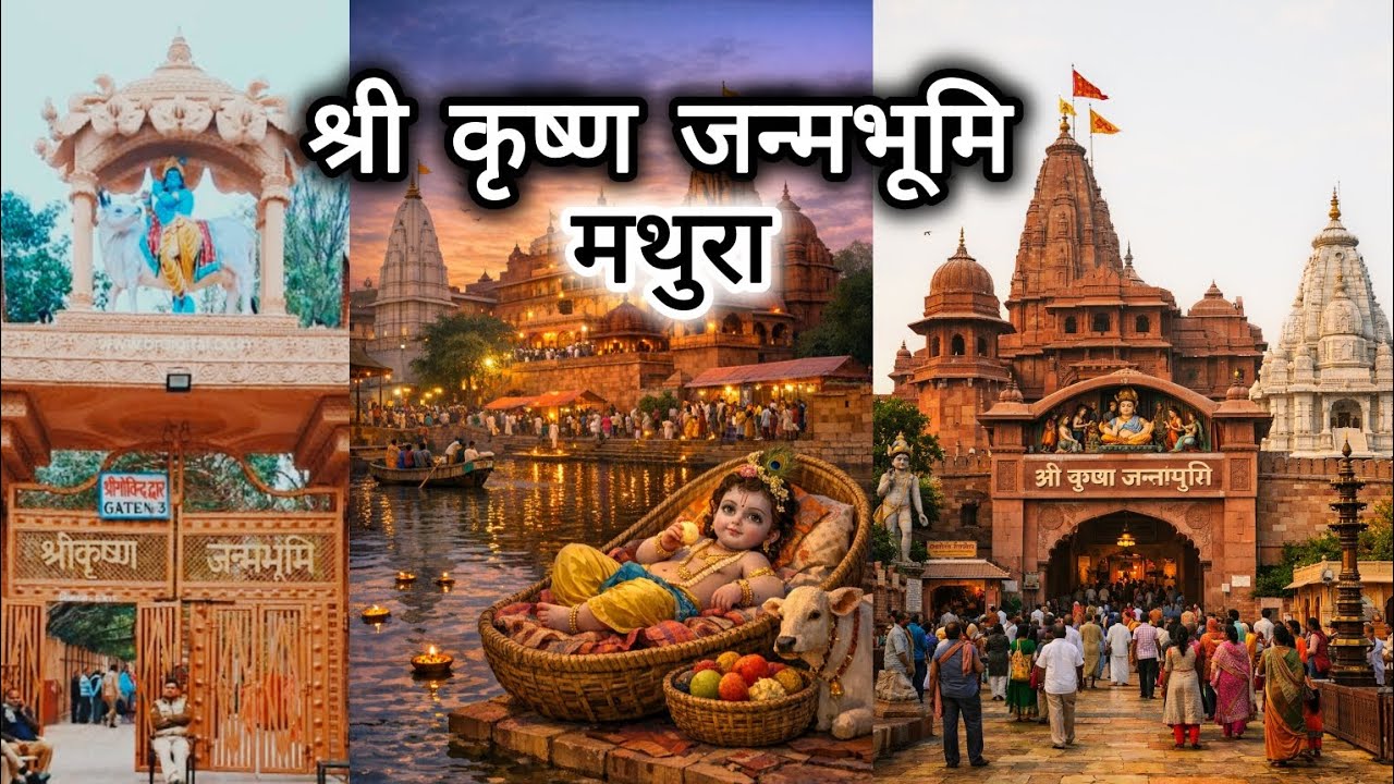 श्री कृष्ण जन्म भूमि मथुरा |BIRTH PLACE OF LORD SHRI KRISHNA MATHURA |भगवान श्री कृष्ण का जन्म स्थान