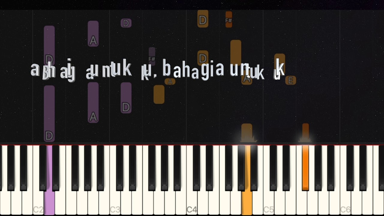 CINTA DALAM HATI - Ungu (Jemimah Version) - Piano Tutorial