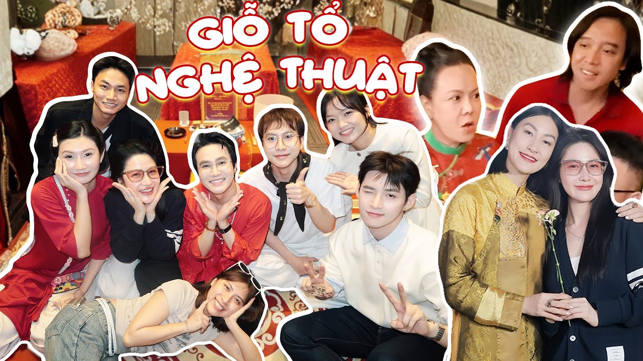 VLOG 17 | Giỗ tổ Nghệ Thuật với Huỳnh Lập, Gemini Hùng Huỳnh, Tín Nguyễn, Khiết Đan... | GON PINK