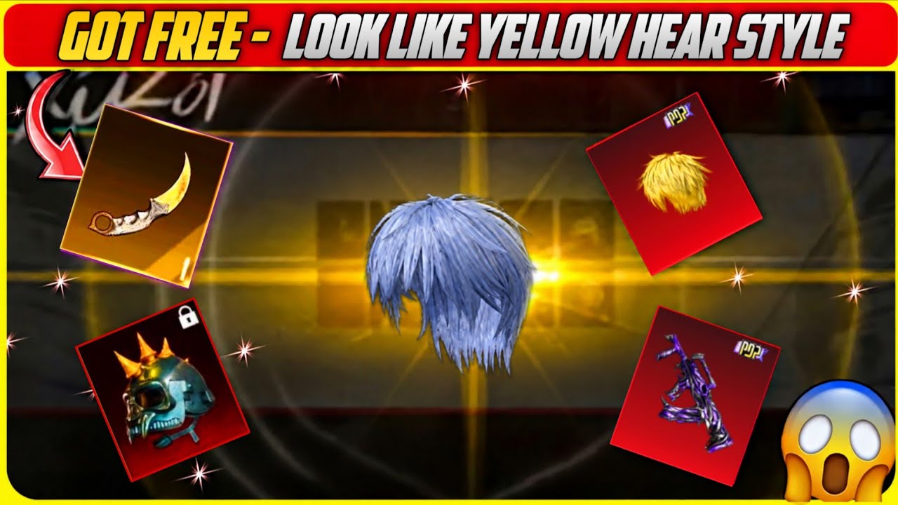 Got Free Upgraded Weapon | Look Like Yellow Hear Style New Is Here | Mythic Groza In PMWC Crate