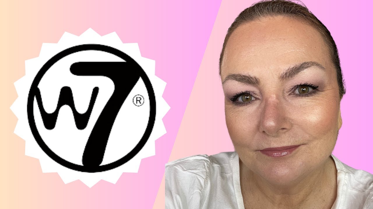 Trying Out A Full Face Of Budget-friendly W7 Makeup - Chemist Brand Review! - Makeup Over 50
