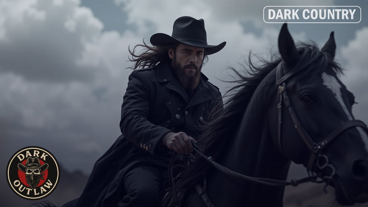 I RIDE ON - Dark Country Music | Dark Outlaw Country Song (LYRIC VIDEO) (NEW RELEASE)