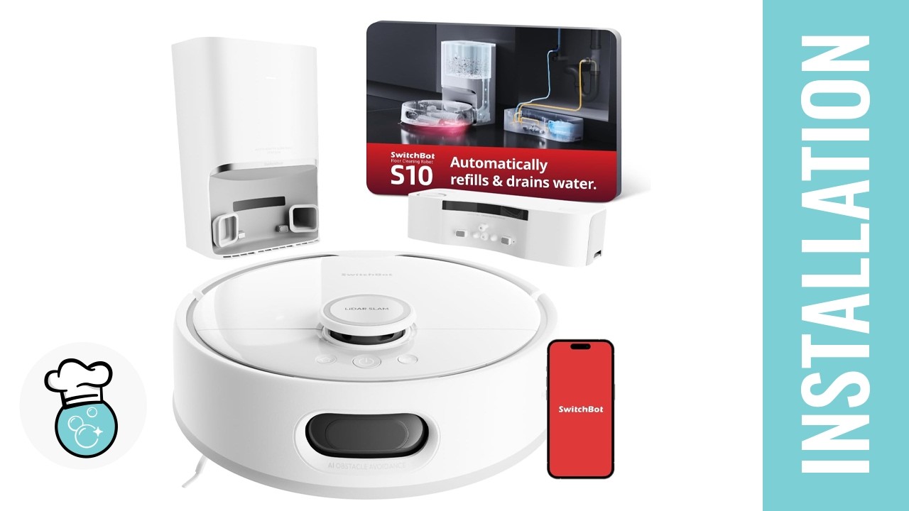 SwitchBot S10 Auto Refill & Drain Station Setup