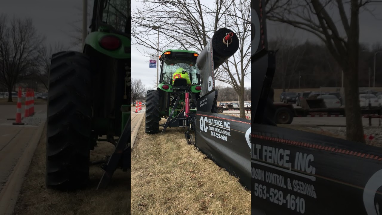 Silt Fence Installation