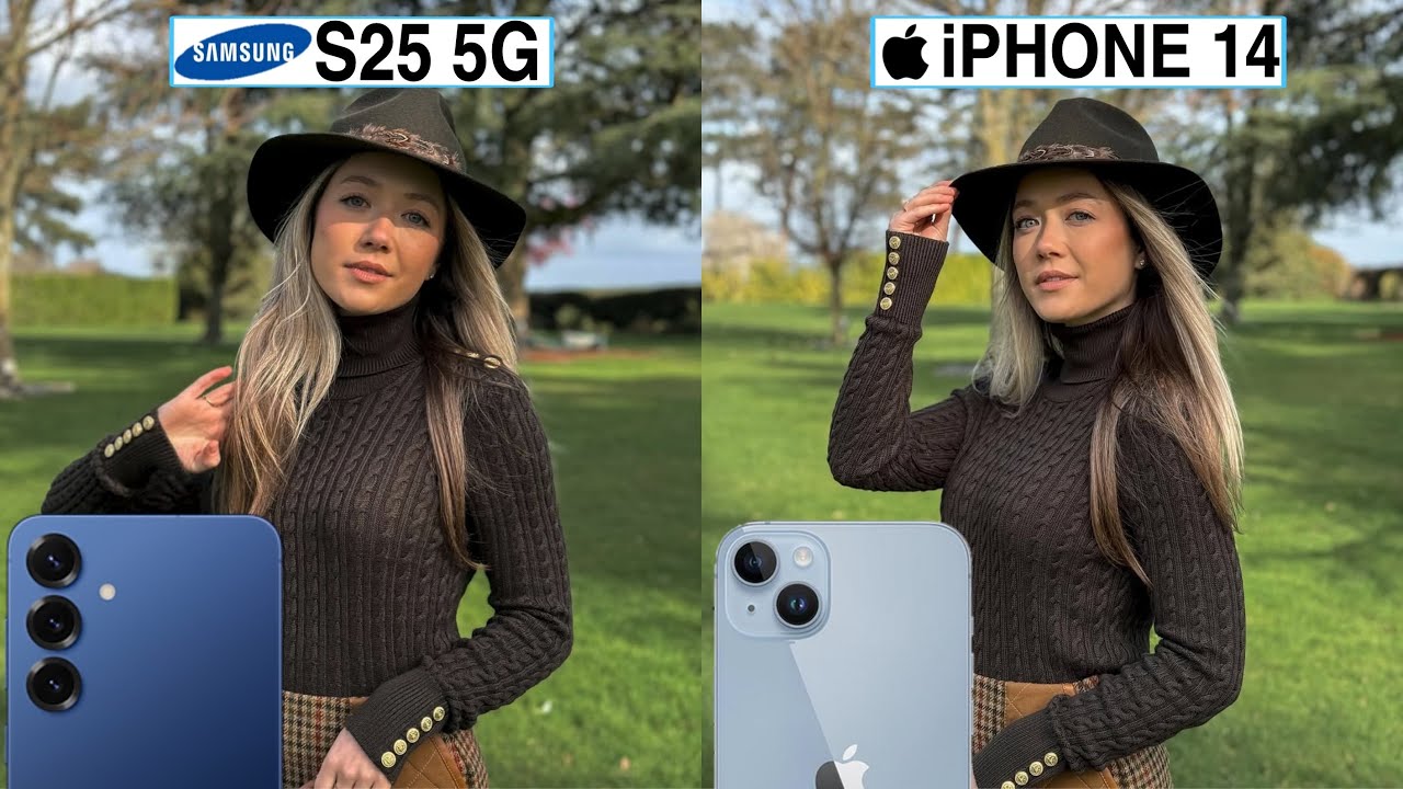 Samsung Galaxy S25 5G Vs iPhone 14 Camera Test Comparison