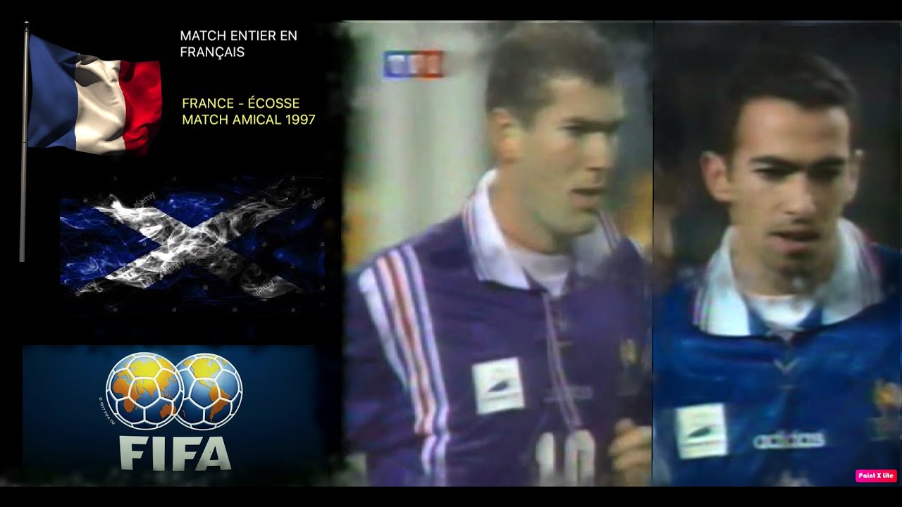 France - Écosse : Match amical 1997 [Match entier en français]