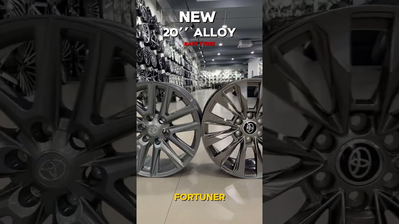 20&rdquo;inch NEW COLLECTION FOR FORTUNER - ENDEAVOUR modified alloy wheels #automobile #alloywheels #new