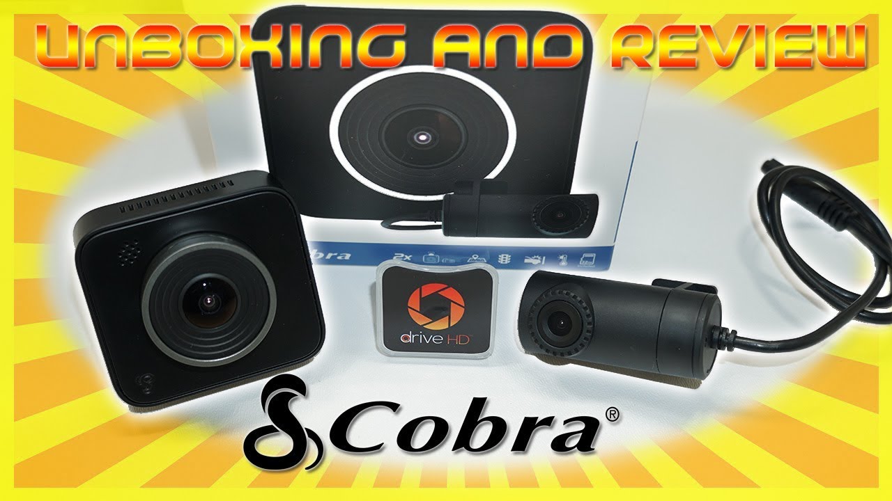 Cobra Drive HD Dash Cam|| Unboxing and Review!! Part 1