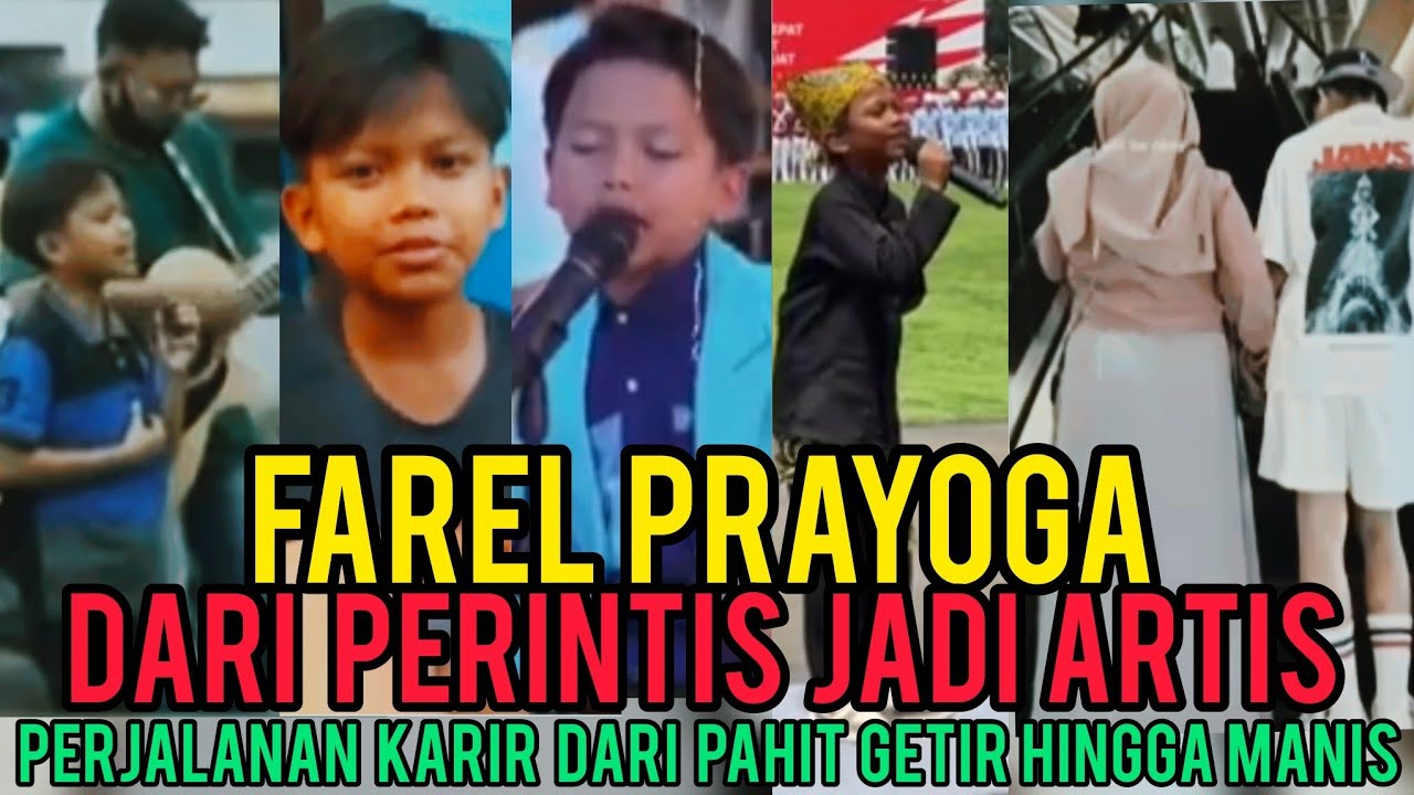 FAREL PRAYOGA DARI PERINTIS JADI ARTIS PERJALANAN KARIR DARI PAHIT GETIR HINGGA MANIS