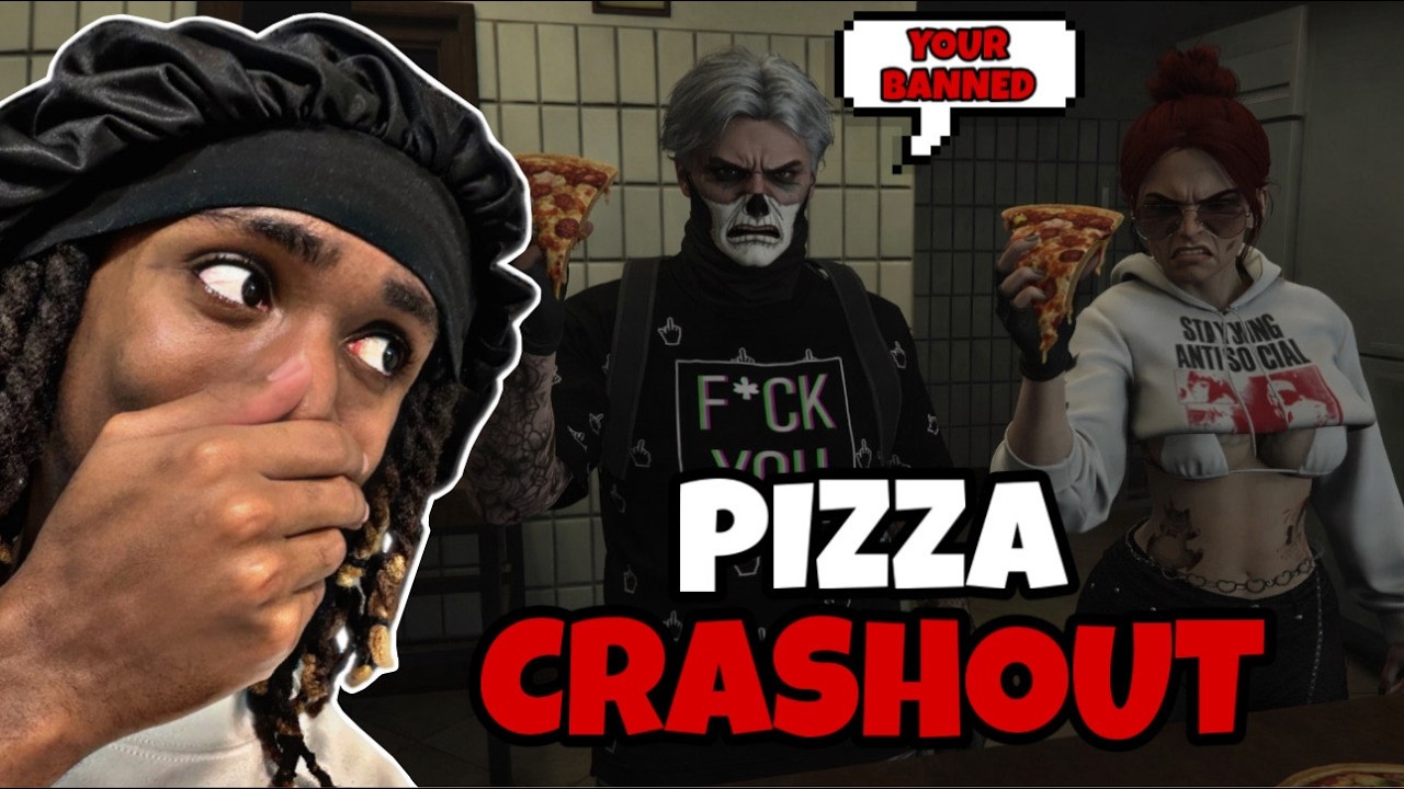They Genuinely CRASHED OUT Over VIRTUAL Pizza (GTA RP TROLLING)