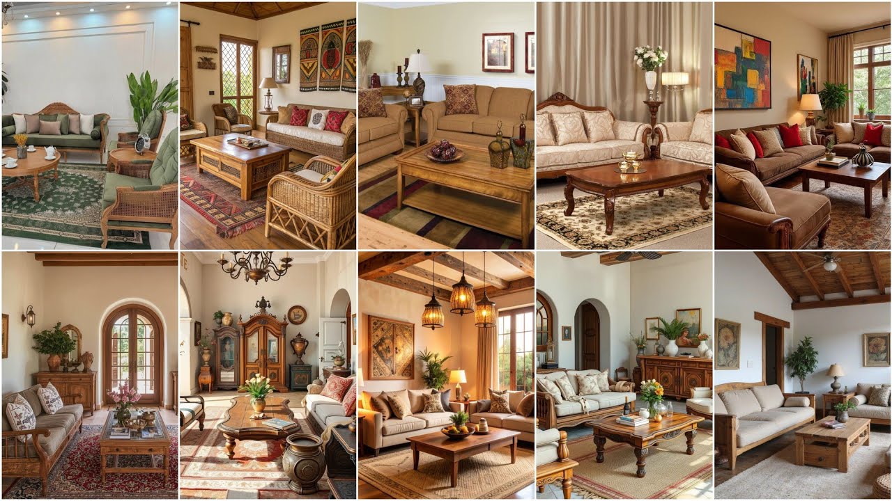 Beautiful Wooden Sofa Set Design Ideas|Modern& Stylish Sofa  for Living Room&Budget Friendly Options