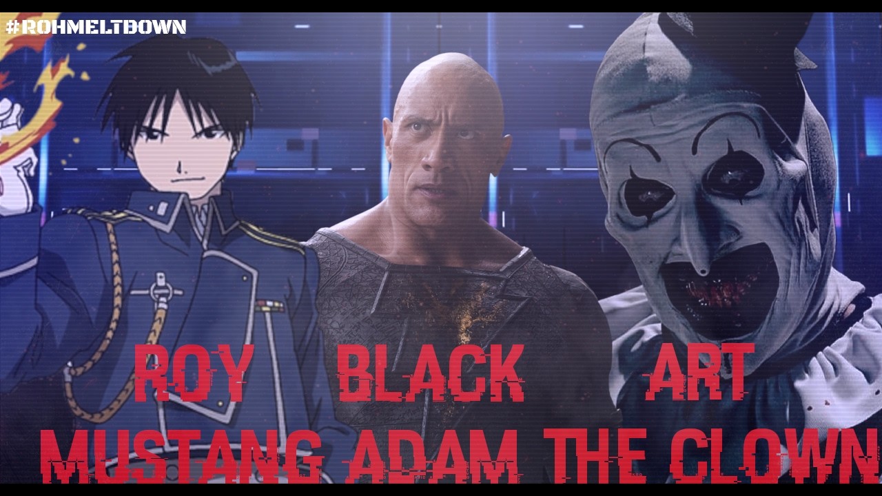 ROH MELTDOWN 4/3/2026: ROH International Championship: Black Adam (C) VS Roy Mustang VS Art El Clown