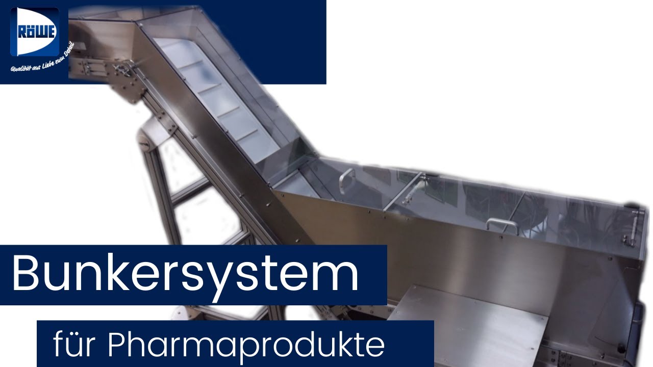 Bunkersystem f&uuml;r Pharmaprodukte