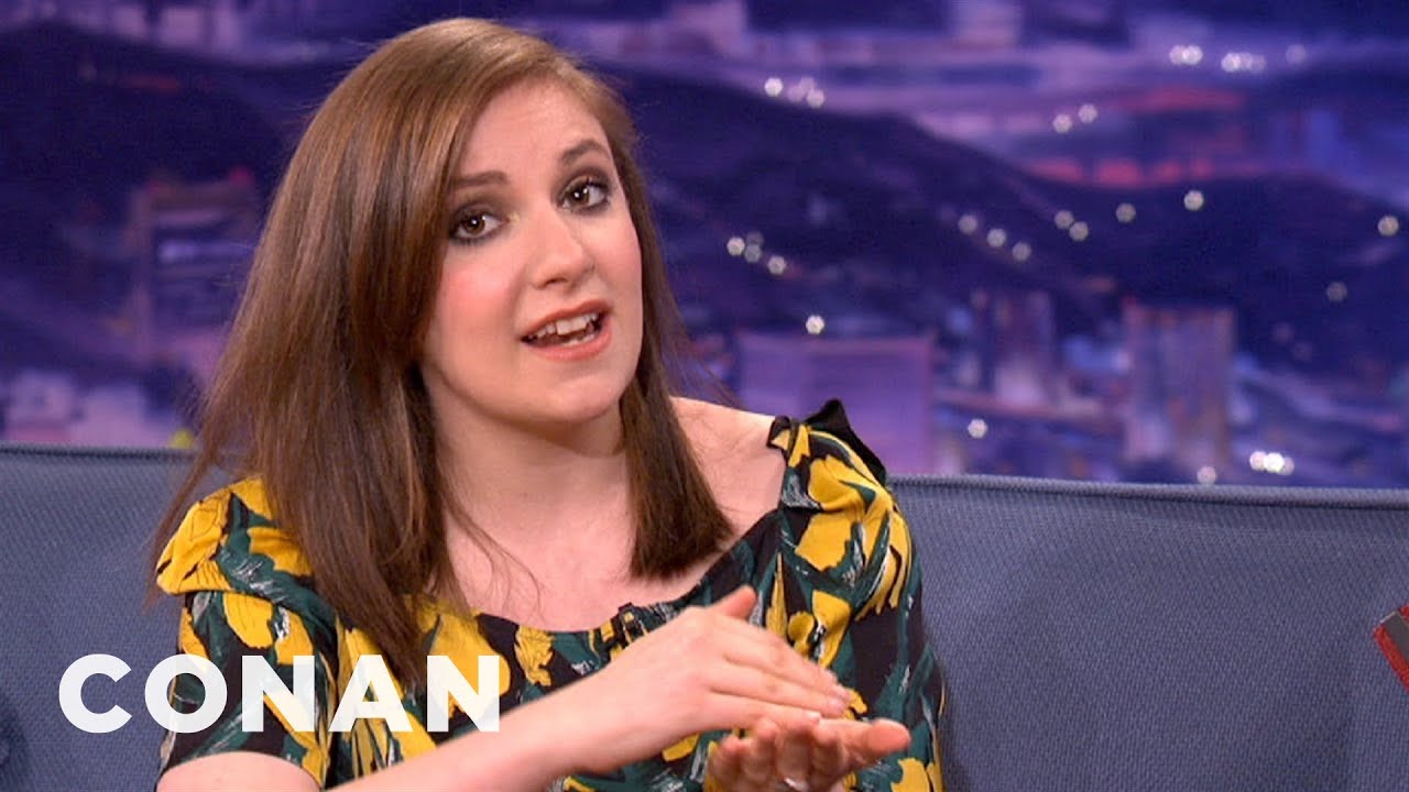 Lena Dunham Is Not A Flirty Texter | CONAN on TBS
