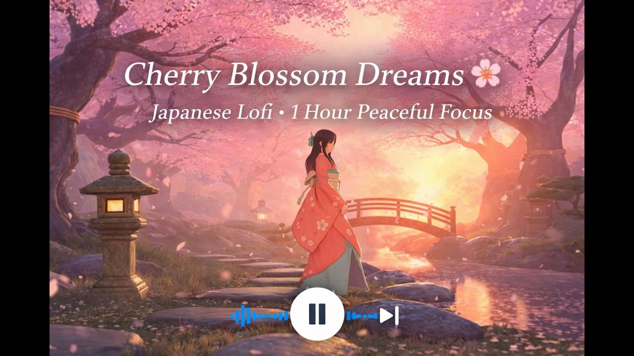 Cherry Blossom Dreams 🌸 Japanese Lofi Hip Hop Beats