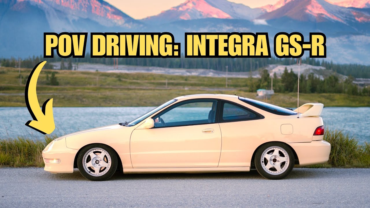 POV DRIVING: Acura Integra GS-R (4K)