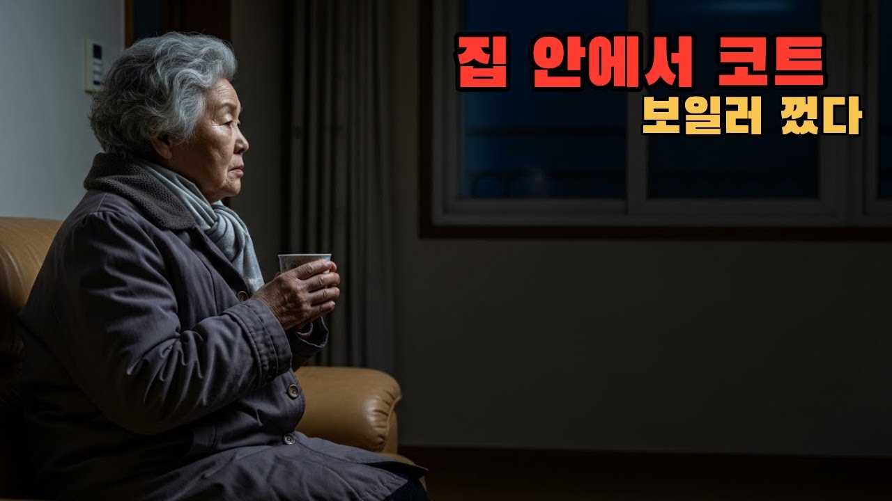 보일러를 끈 이유, 어머니는 말하지 않았다