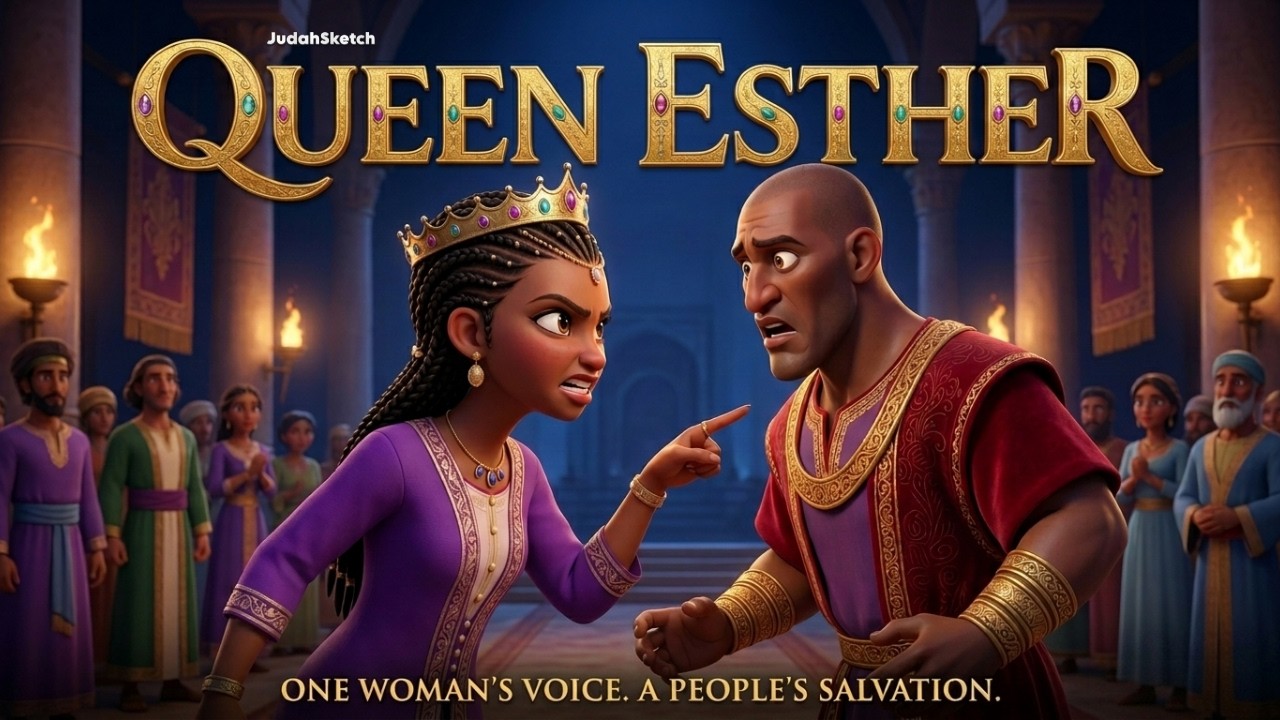 Esther's Journey from Orphan to Queen - Animated Bible Story