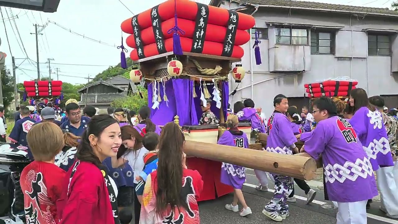 2025.10.19 連島亀島神社秋季例大祭 奉納➁