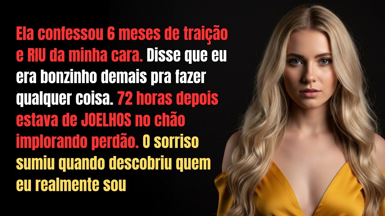 Minha Esposa Confessou Traição Rindo - 3 Dias Depois Ela Implorava De Joelhos