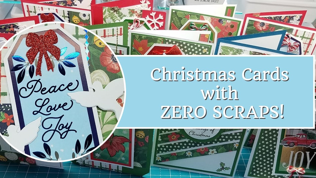 Christmas Cards with NO SCRAPS