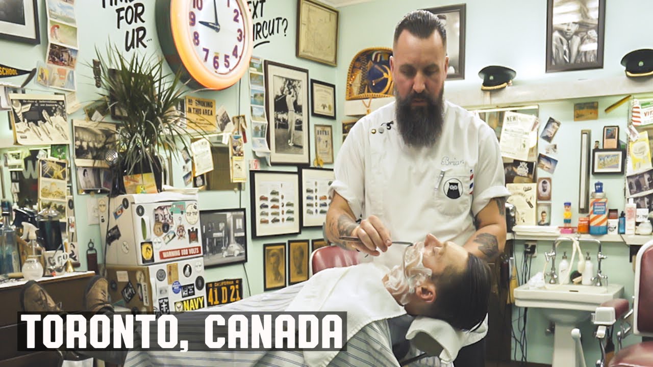 💈 Relax With A Wet Shave At The Nite Owl Barber Shop In Toronto