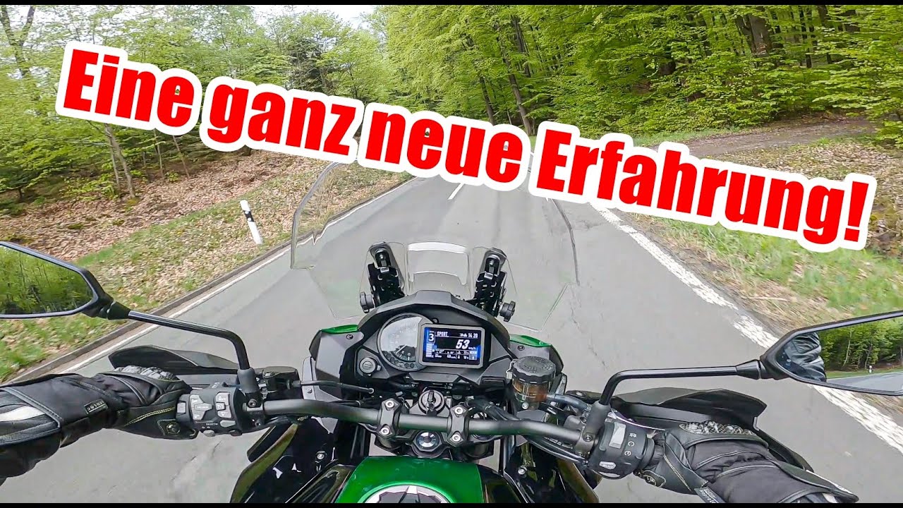 Meine erste fahrt mit einem Tourenmotorrad / Kawasaki Versys 1000 SE