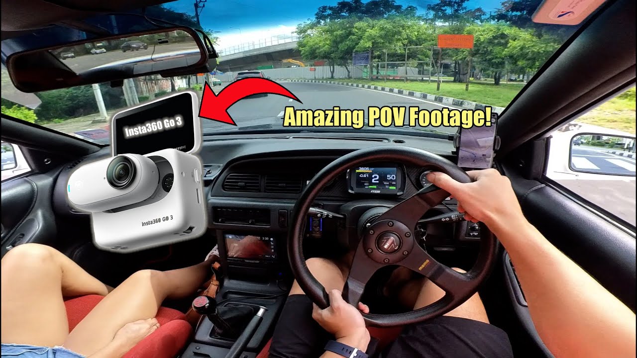 POV Driving Footage w/ Insta360 Go 3 - The Best Camera for Drivers!