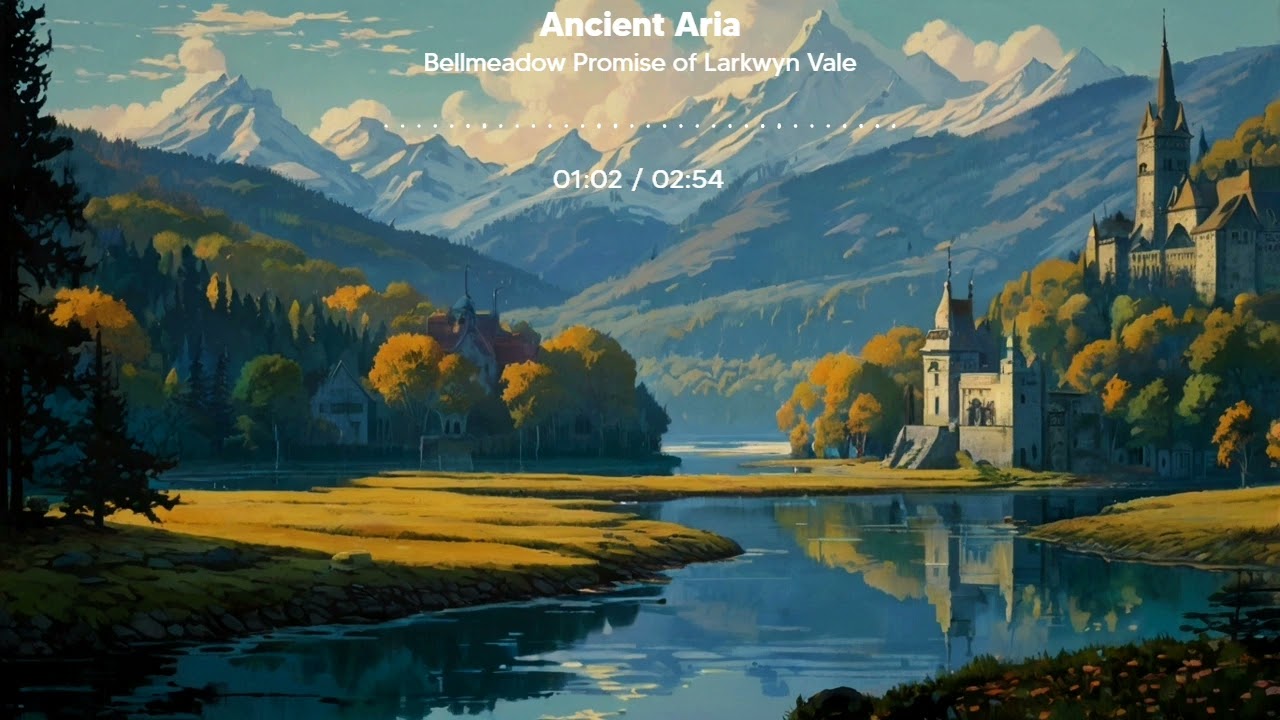 Bellmeadow Promise of Larkwyn Vale – Enchanted Fantasy Medieval Orchestral Music for Worldbuilding