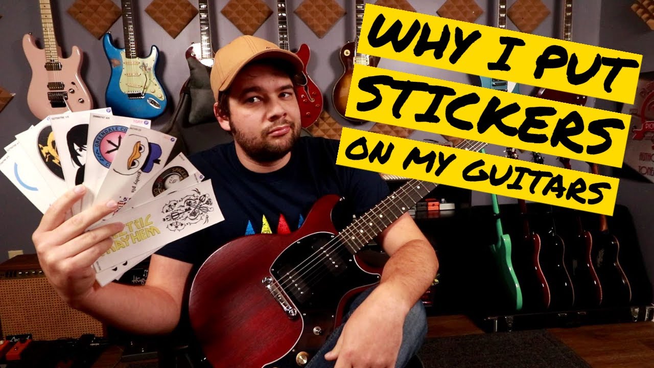 Why I Put Stickers On My Guitars(And Where You Can Get Some!)