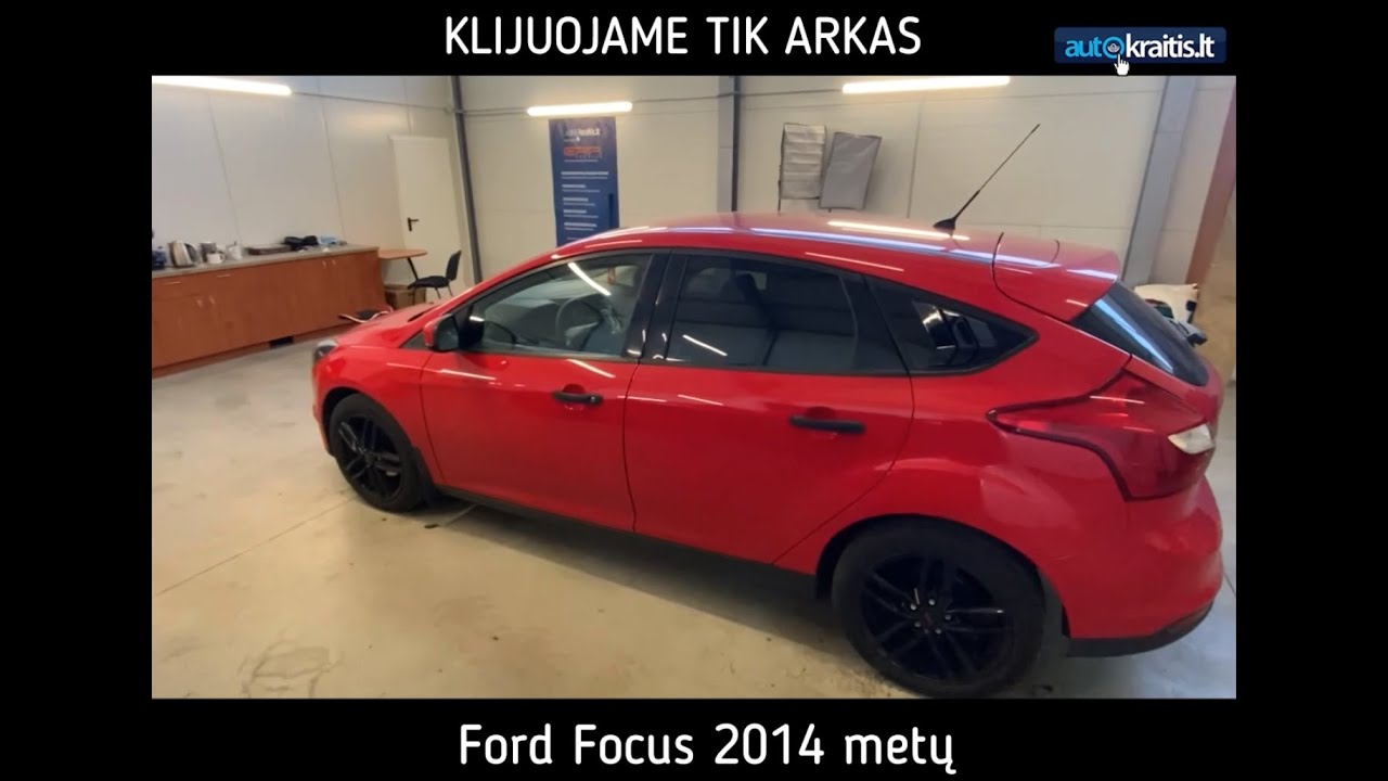 Ford Focus 2014 metų garso izoliacija. Klijuojam tik arkas