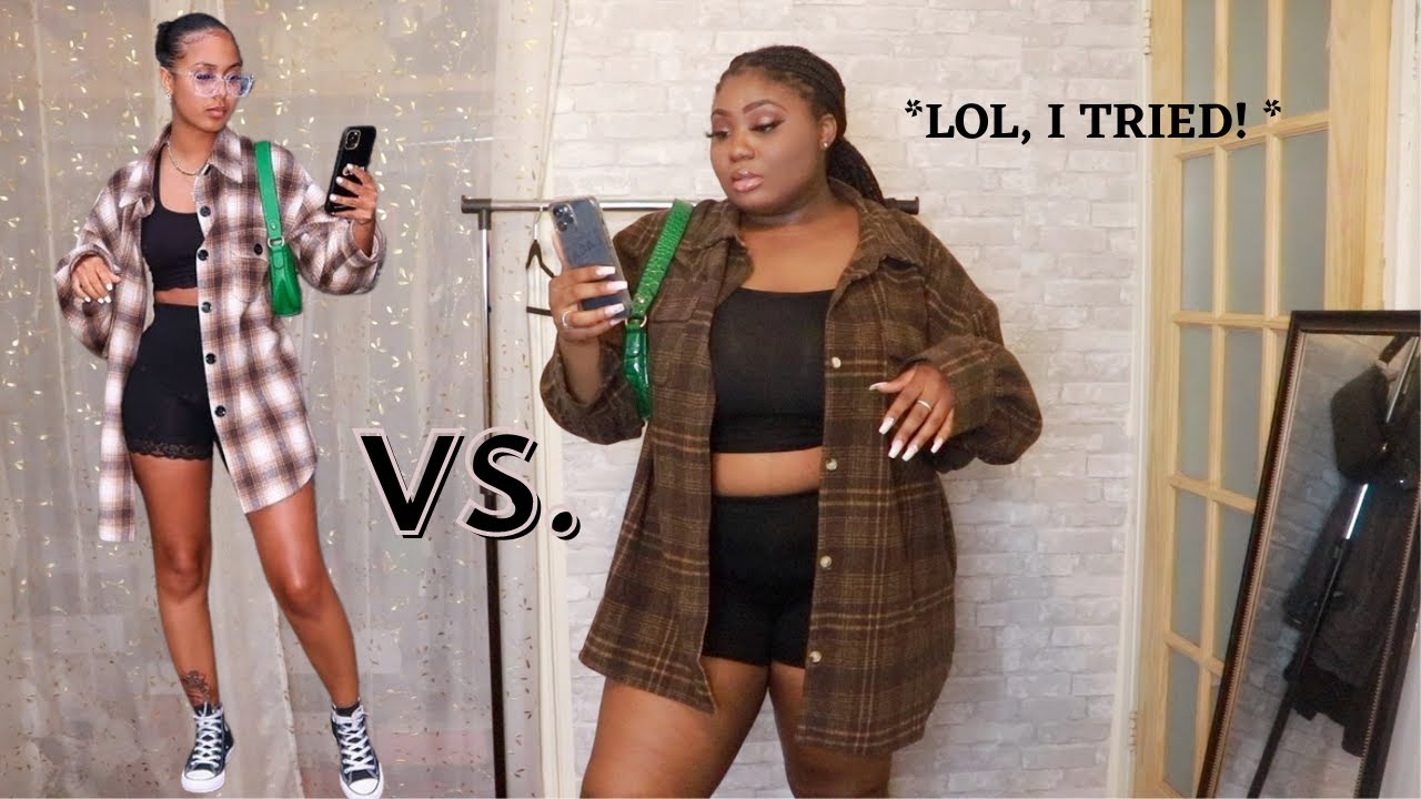 RECREATING PINTEREST OUTFITS ON A MID/PLUS SIZE BODY!