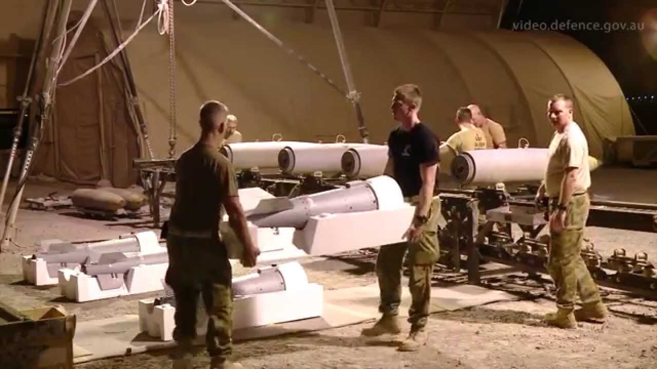RAAF armourers, Operation Okra