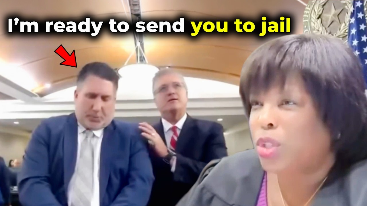 When an Aggressive Ex Cop Pulls a Gun and Begs for Mercy in Court
