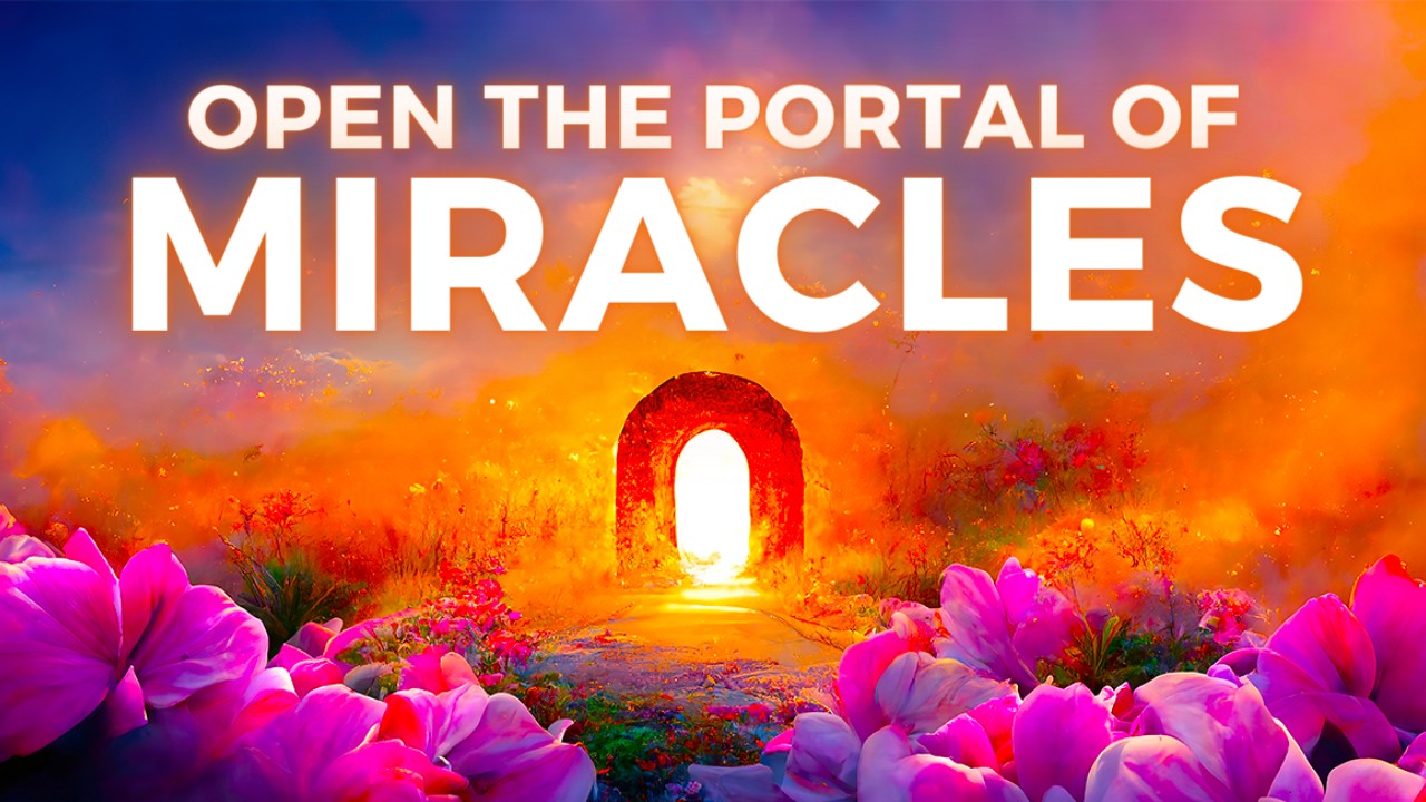 Open The Portal of Miracles (Attract MEGA ABUNDANCE Affirmations)