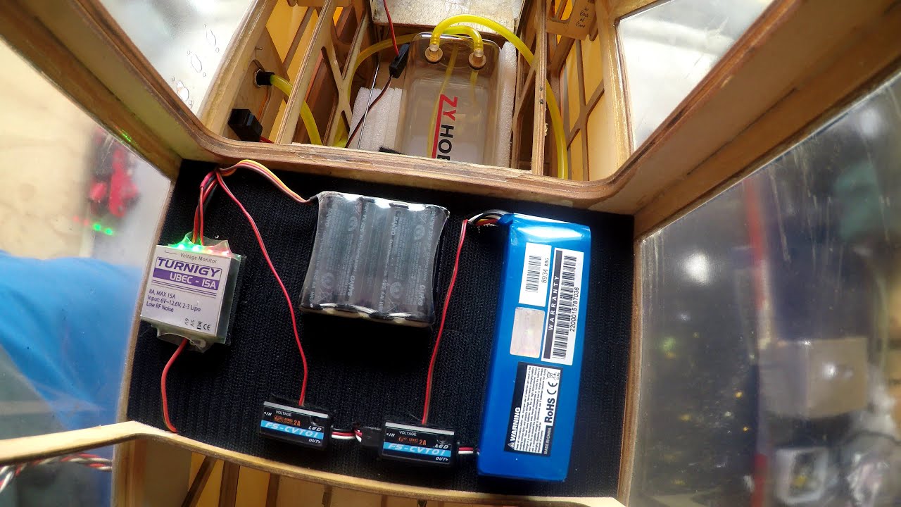 Mounting the Electronics | RC Piper Cub Project
