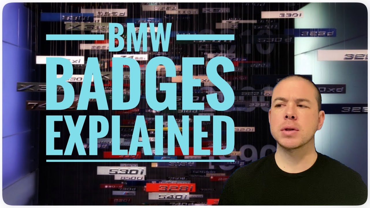 BMW Badges Explained