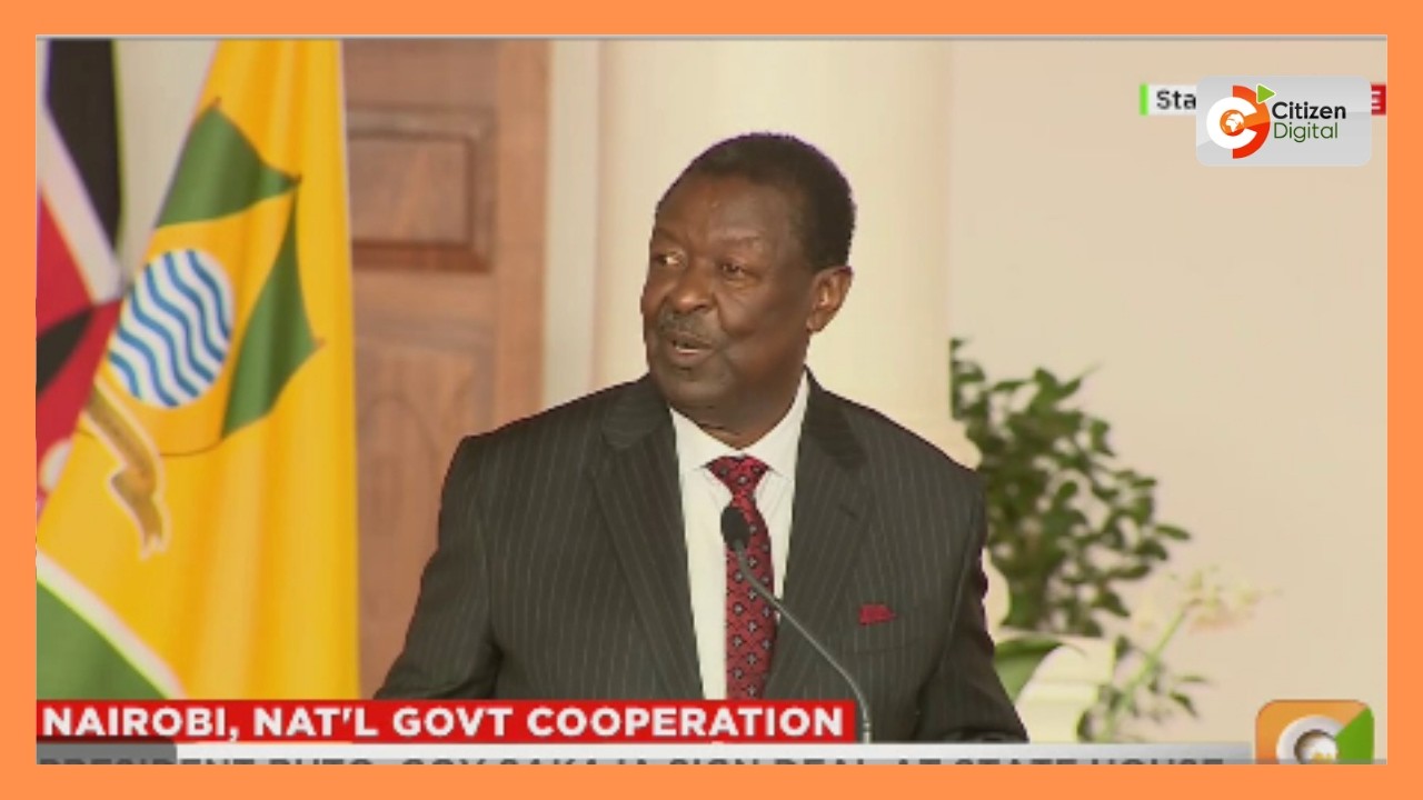 Mudavadi warns Nairobi Kenya is facing stiff regional competition, urges shift from comfort zone