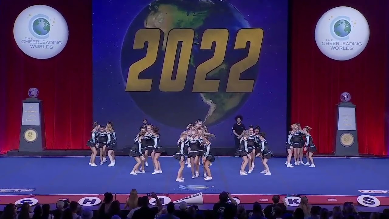 Cheer Sport Sharks - Cambridge - Smallfin Sharks in Finals at The Cheerleading Worlds 2022